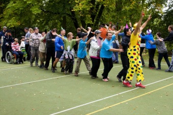 SPORTOVNÍ ODPOLEDNE  SE STUDENTY  UP OLOMOUC  - 2014