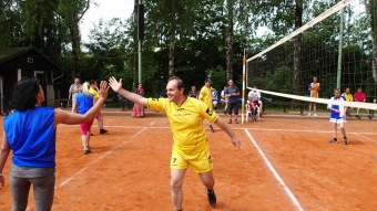 10. - 12.6. 2016 Přehazovaná Dřevěnice - XXI. ročník národního turnaje - den druhý - zahájení a zápasy