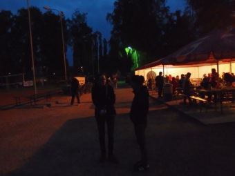 10. - 12.6. 2016 Přehazovaná Dřevěnice - XXI. ročník národního turnaje -  disko na hřišti a večerní ohňostroj