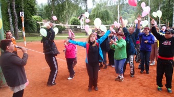 10. - 12.6. 2016 Přehazovaná Dřevěnice - XXI. ročník národního turnaje -  disko na hřišti a večerní ohňostroj