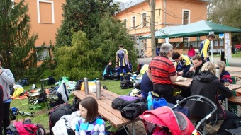 2016 Orientační běžci na Žampachu (5. kolo VčP OB 16.04. 2016)