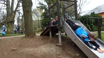 2016 Orientační běžci na Žampachu (5. kolo VčP OB 16.04. 2016)