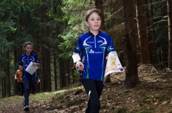 2016 Orientační běžci na Žampachu (5. kolo VčP OB 16.04. 2016)