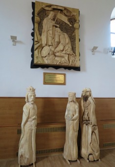 Dřevořezby v kapli sv. Bartoloměje.