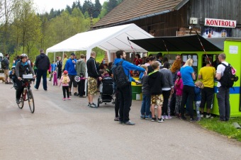 Přes tři hrady - stanoviště Žampach - 9.5.2015