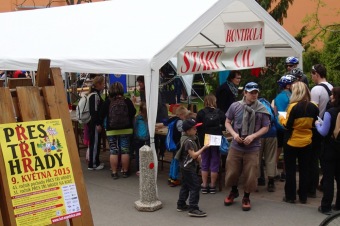 Přes tři hrady - stanoviště Žampach - 9.5.2015