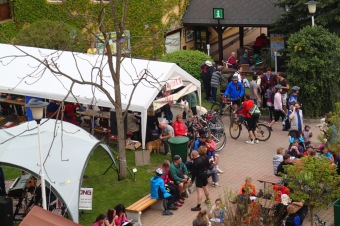 Přes tři hrady - stanoviště Žampach - 9.5.2015