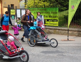 Přes tři hrady - stanoviště Žampach - 9.5.2015
