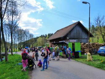Přes tři hrady - stanoviště a trasy - Žampach -  7.5. 2016