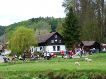 Přes tři hrady - stanoviště a trasy - Žampach -  7.5. 2016