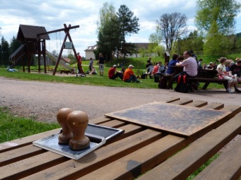 Přes tři hrady - stanoviště a trasy - Žampach -  7.5. 2016