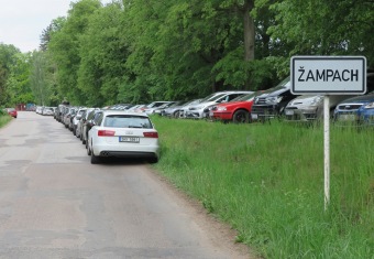 Parkovací služba SDH Žampach - cca 400 vozidel - díky!