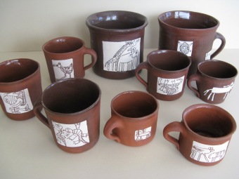 Dílenské výrobky - keramika (2016)