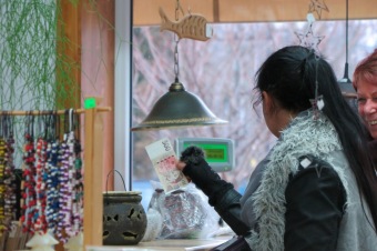 13.12. 2016 Obchůdek Z pod hradu Žampach-  Letohrad - vánoční prodej - zahájen