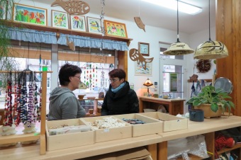 13.12. 2016 Obchůdek Z pod hradu Žampach-  Letohrad - vánoční prodej - zahájen