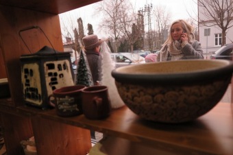 13.12. 2016 Obchůdek Z pod hradu Žampach-  Letohrad - vánoční prodej - zahájen