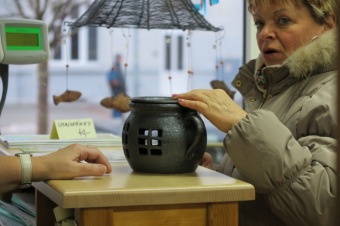 13.12. 2016 Obchůdek Z pod hradu Žampach-  Letohrad - vánoční prodej - zahájen