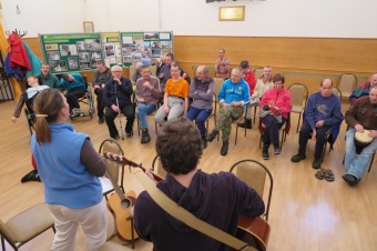 2017 Barbušáci - z nácviku hudebního souboru
