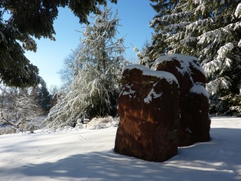 2017 Práce obyvatel v zimním období a krásy zimy