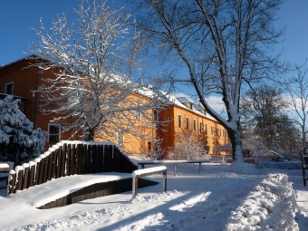 2017 Práce obyvatel v zimním období a krásy zimy