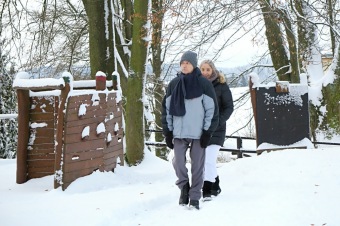 2017 Práce obyvatel v zimním období a krásy zimy