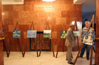 2018 Tomáš Rybička - výstava obrazů - Divišovo divadlo Žamberk (3.10.)