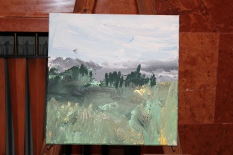 2018 Tomáš Rybička - výstava obrazů - Divišovo divadlo Žamberk (3.10.)