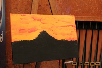 2018 Tomáš Rybička - výstava obrazů - Divišovo divadlo Žamberk (3.10.)