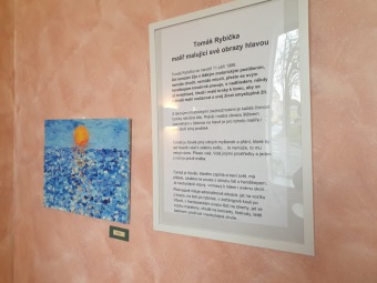 Vernisáž obrazů Tomáše Rybičky v Kavárně Slunečnice v Pardubicích 23.3. 2023