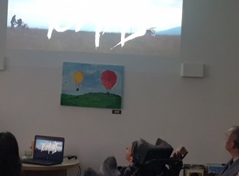 Vernisáž obrazů Tomáše Rybičky v Kavárně Slunečnice v Pardubicích 23.3. 2023