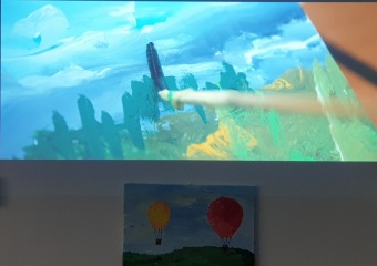 Vernisáž obrazů Tomáše Rybičky v Kavárně Slunečnice v Pardubicích 23.3. 2023