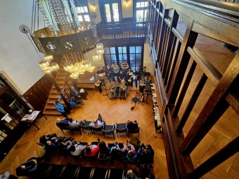 2025 Hudební soubor Barbušáci v Hernychově vile v Ústí nad Orlicí (5.4.)