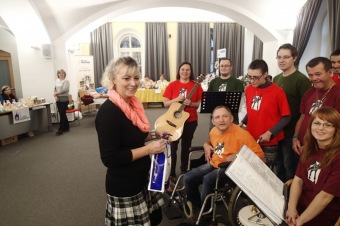 3.12. 2014 II. Adventní výstava - Krajský úřad Pardubice s vystoupením Barbušáků