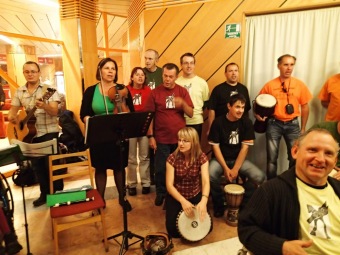 30.9. 2015 Barbušáci na akci Duhové křídlo Pardubice