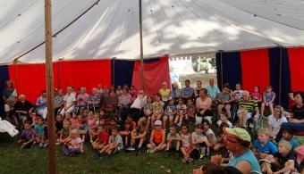 14.9. 2016 Barbušáci zahráli a zazpívali pro pacienty v Hamzově léčebně - Luže Košumberk