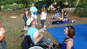 14.9. 2016 Barbušáci zahráli a zazpívali pro pacienty v Hamzově léčebně - Luže Košumberk