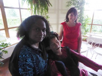 30.6. 2016 Z návštěvy Bineth – učitelky ze Šalamounových ostrovů