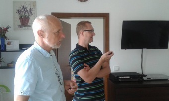 12.7. 2016 Z prohlídky obchůdku a bytů CHB Letohrad a Žamberk  - pan radní Pk a starosta Letohrad