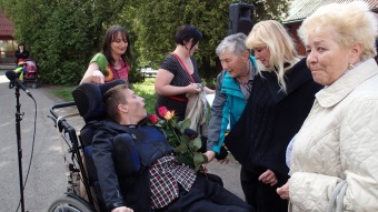 Vernisáž výstavy Tomáše Rybičky - Hamzova léčebna Luže - Košumberk - 7.4. 2016