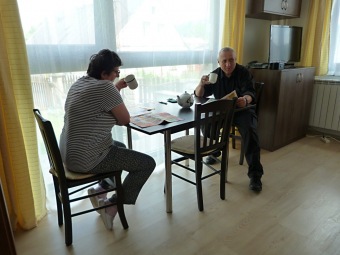 29.6. 2016 - Z prohlídky bytů služby CHB Žamberk panem starostou Města Žamberk Jiřím Dytrtem