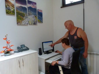 29.6. 2016 - Z prohlídky bytů služby CHB Žamberk panem starostou Města Žamberk Jiřím Dytrtem