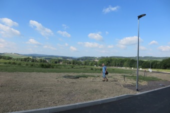 Příprava projektu Transformace DPH Žampach –  nové domácnosti Nad Bažantnicí Letohrad - převzetí staveniště dne 13.6. 2017