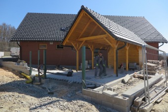 Stavba 2 domků –  nové domácnosti v lokalitě Nad Bažantnicí Letohrad