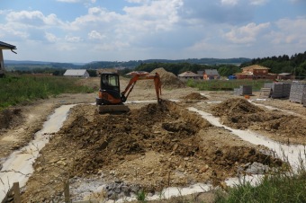 Stavba 2 domků –  nové domácnosti v lokalitě Nad Bažantnicí Letohrad