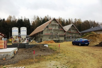 Stavba 2 domků –  nové domácnosti v lokalitě Nad Bažantnicí Letohrad