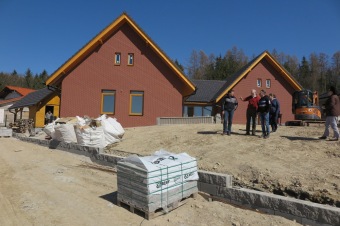 Stavba 2 domků –  nové domácnosti v lokalitě Nad Bažantnicí Letohrad
