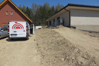 Stavba 2 domků –  nové domácnosti v lokalitě Nad Bažantnicí Letohrad