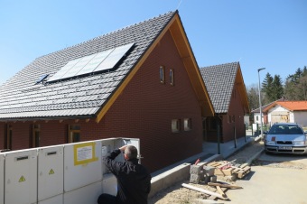 Stavba 2 domků –  nové domácnosti v lokalitě Nad Bažantnicí Letohrad