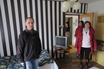 2018 Služba chráněné bydlení - domácnost Nekoř - z prohlídky bydlení a chráněného pracoviště (7.2.)