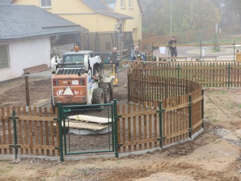 2019 Zooterapie - Český dvorek - příprava areálu